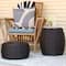 Household Essentials 18" Woven Storage End Table